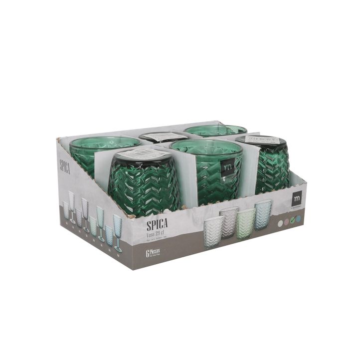 Vaso Spica 290 cc verde - Inde (48 Unidades) 6 Vaso Spica 290 cc verde - Inde (48 Unidades) 6