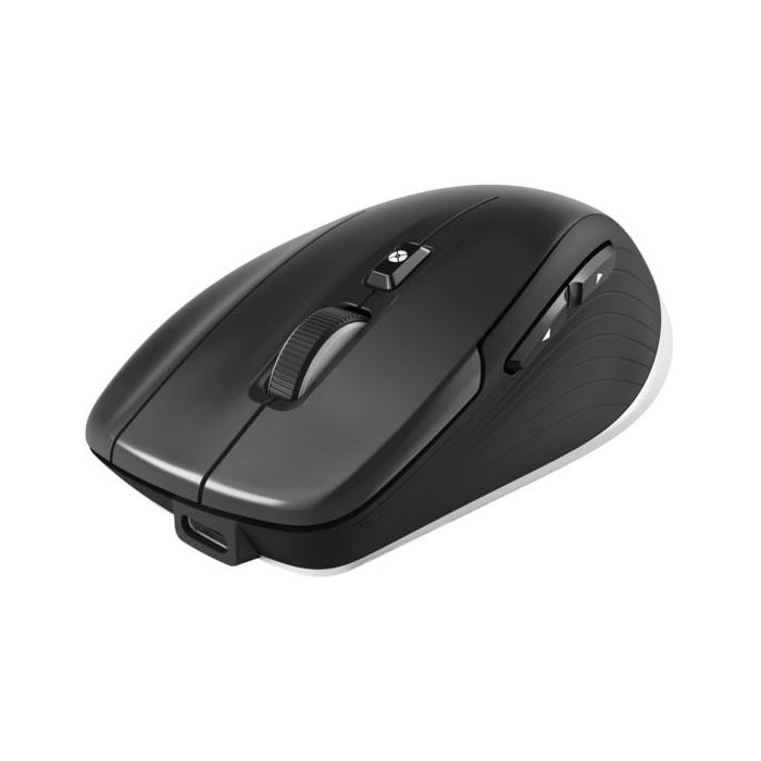 3Dconnexion CadMouse Compact Wireless para Oficina, Óptico 7200 DPI, RF Wireless + Bluetooth + USB-C, Negro 1 3Dconnexion CadMouse Compact Wireless para Oficina, Óptico 7200 DPI, RF Wireless + Bluetooth + USB-C, Negro 1