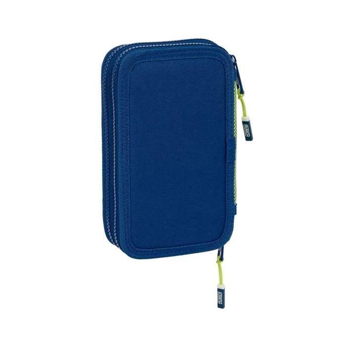Estuche Escolar con Accesorios Munich North Azul marino 12.5 x 19.5 x 4 cm 29 Piezas 1
