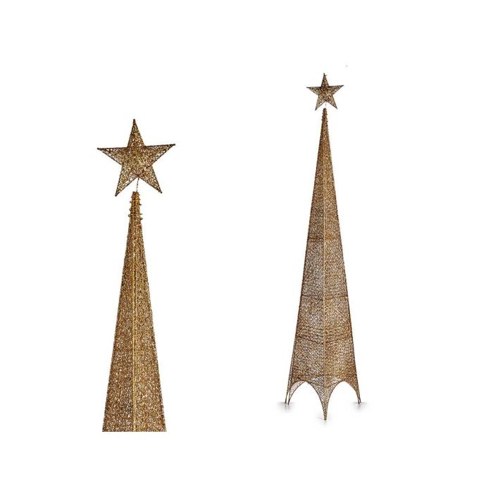 Torre Estrella Oro Decorativa Navidad 1,5M Krist+ 134X5CM (6 Unidades) Torre Estrella Oro Decorativa Navidad 1,5M Krist+ 134X5CM (6 Unidades)