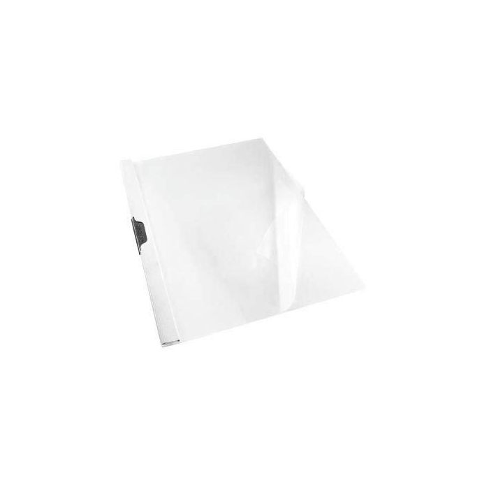 Dosier Clip Esselte Pvc Clip File A4 Pinza Metal 30H Blanco Vivida 25 unidades