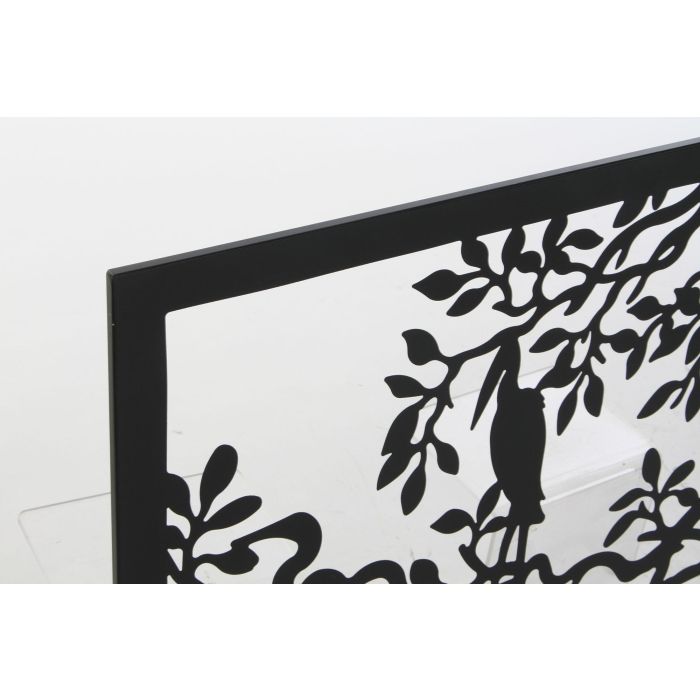 Decoracion Pared DKD Home Decor Negro 1 x 50 x 96 cm (2 Unidades) 1 Decoracion Pared DKD Home Decor Negro 1 x 50 x 96 cm (2 Unidades) 1