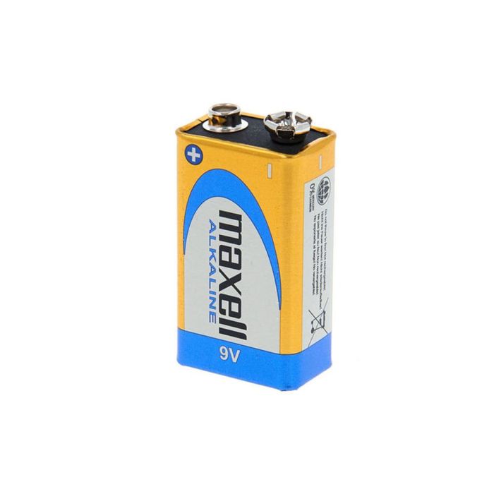 Maxell Pilas Alcalinas De 9 V - 6 Lr61- Pack 1 Ud 2