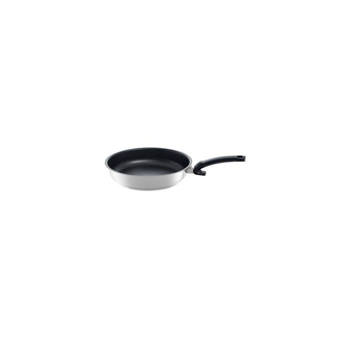 Fissler Sartén Adamant® Premium 28cm, Acero Inoxidable 18/10, Antiadherente con Carburo de Silicio, Apto para Inducción, Ref. 138-105-28-100/0