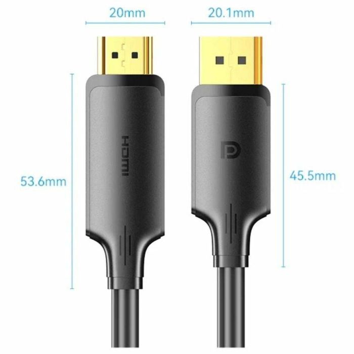 Cable DisplayPort a HDMI Vention HFOBJ 5 m 1 Cable DisplayPort a HDMI Vention HFOBJ 5 m 1
