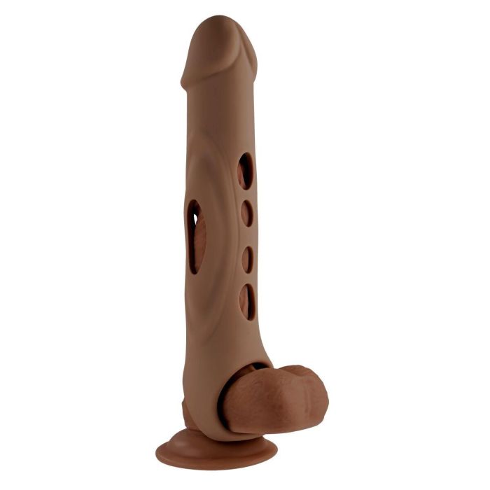 Funda para pene Zero Tolerance Marrón Ø 4,1 cm 16 Funda para pene Zero Tolerance Marrón Ø 4,1 cm 16