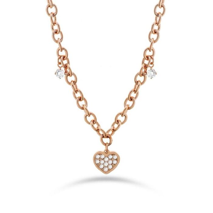 Colgante Mujer LIU JO LJ2321 Oro Rosa Colgante Mujer LIU JO LJ2321 Oro Rosa
