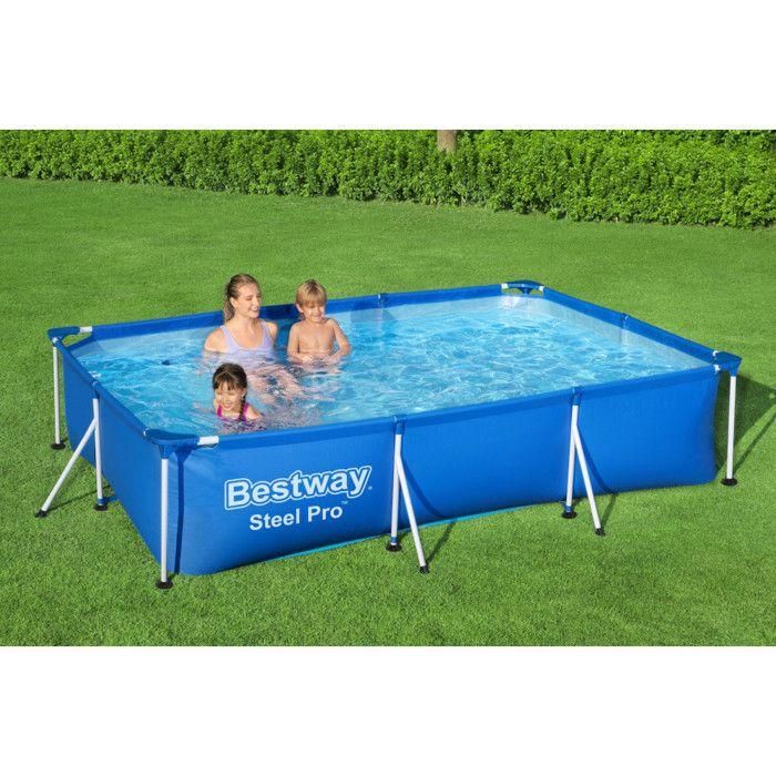 Piscina Tubular Rectangular BESTWAY 3x2.01x0.66m 3 Piscina Tubular Rectangular BESTWAY 3x2.01x0.66m 3