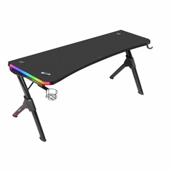 Mesa de Escritorio Mars Gaming MGDXLRGB Negro Acero 160 x 60 cm