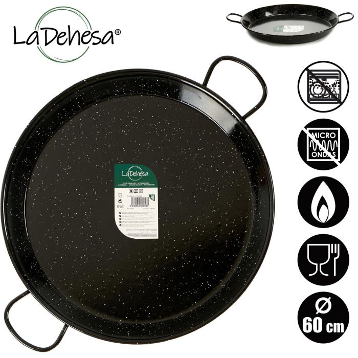 Paellera Esmaltada 60 Cm 20 Raciones La Dehesa (4 Unidades) 3 Paellera Esmaltada 60 Cm 20 Raciones La Dehesa (4 Unidades) 3