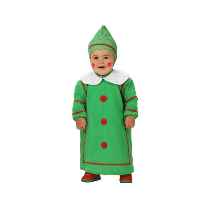 Disfraz Arbol Dee Navidad Bebé Verde 12-24 Meses Disfraz Arbol Dee Navidad Bebé Verde 12-24 Meses