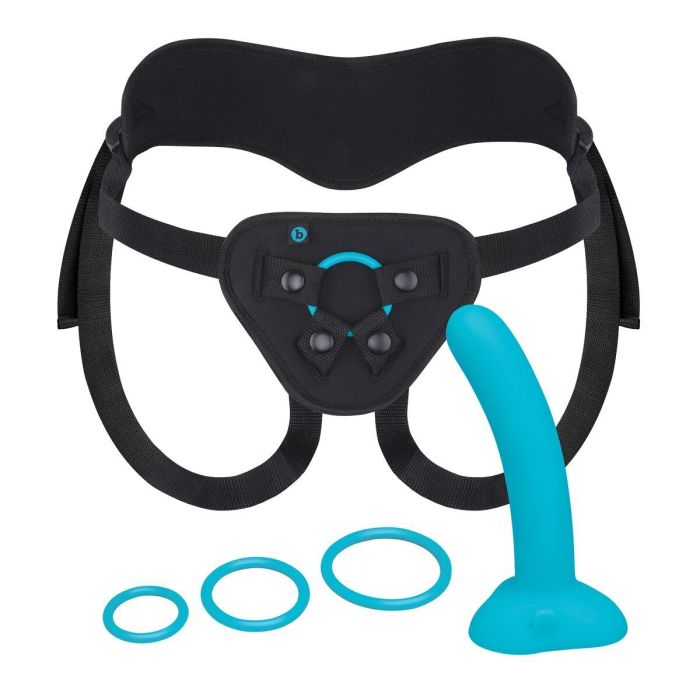 Consolador con arnés B-Vibe 0 Consolador con arnés B-Vibe 0