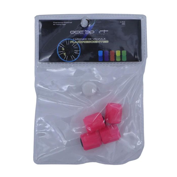 Tapones Valvula Led Rosa OCCLEV003 3