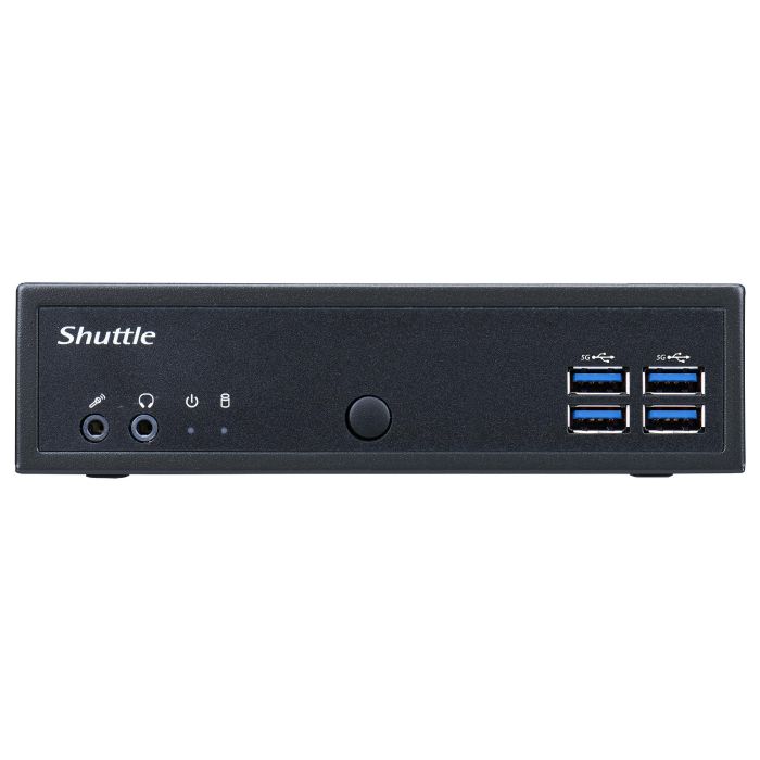 Shuttle DL30N Mini PC Barebone, Intel N100, DDR5-SDRAM, 65W, Negro 5