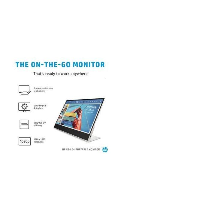 HP E14 G4 Portable Monitor 20 HP E14 G4 Portable Monitor 20