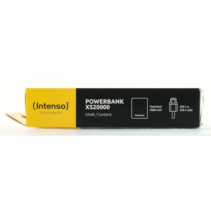 Intenso Powerbank XS20000 20000 mAh Negro - Polímero de litio - Ref: 7313550 1 Intenso Powerbank XS20000 20000 mAh Negro - Polímero de litio - Ref: 7313550 1