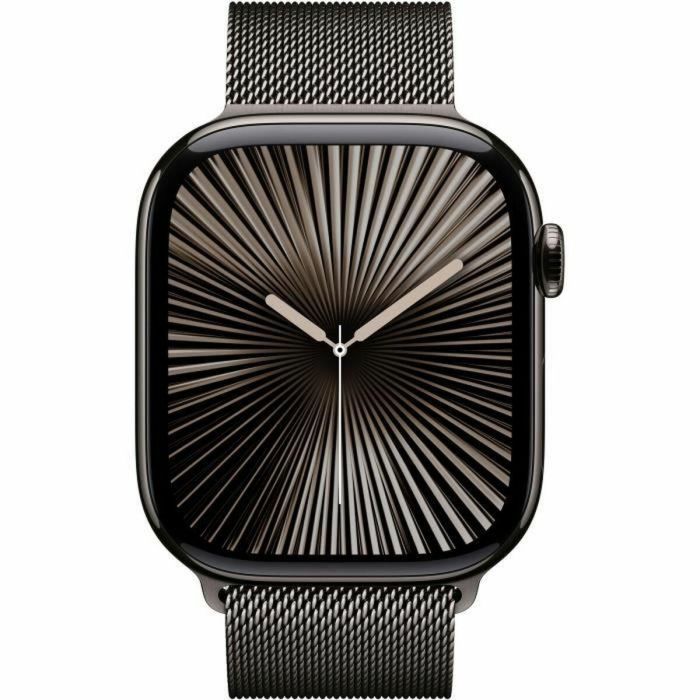 Apple Watch Series 10 GPS + Cellular - 46 mm - Caja de titanio color pizarra - Correa Milanese Loop color pizarra - M/L 5