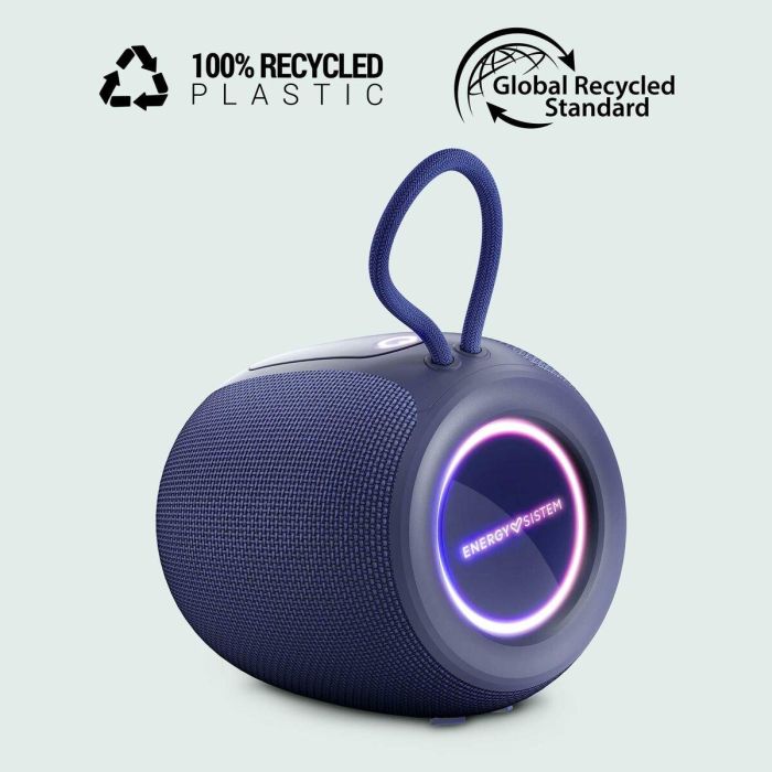 Energy Sistem Bloom - Altavoz Bluetooth 5.3 IPX6 Resistente al Agua, 18h Batería, Azul 3 Energy Sistem Bloom - Altavoz Bluetooth 5.3 IPX6 Resistente al Agua, 18h Batería, Azul 3
