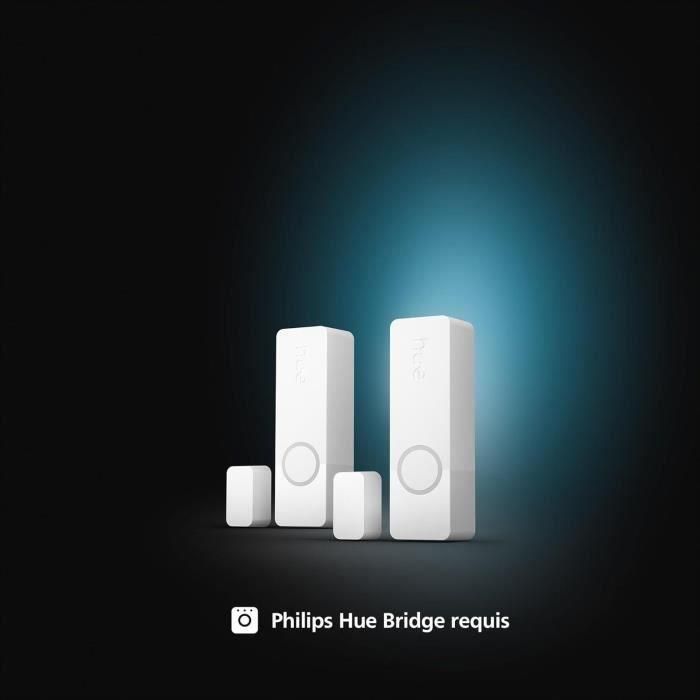 Philips Hue PHI1737159822572 Sensores de Contacto Secure x2 para Puerta o Ventana - Fácil Instalación y Control por App - Blanco 1
