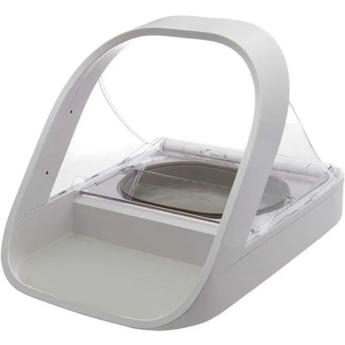 Sureflap Dispensador de Comida con Chips Electrónicos Blanco para Gatos y Perros - Para Comida Seca o Húmeda Sureflap Dispensador de Comida con Chips Electrónicos Blanco para Gatos y Perros - Para Comida Seca o Húmeda