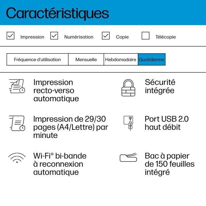 Impresora Láser HP 6GW99F 4