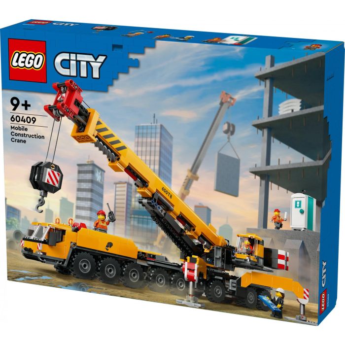 LEGO 60409 Grúa de Construcción Móvil Amarilla LEGO City, Set de Construcción de Juguete para Niños y Niñas, Regalo Perfecto 8