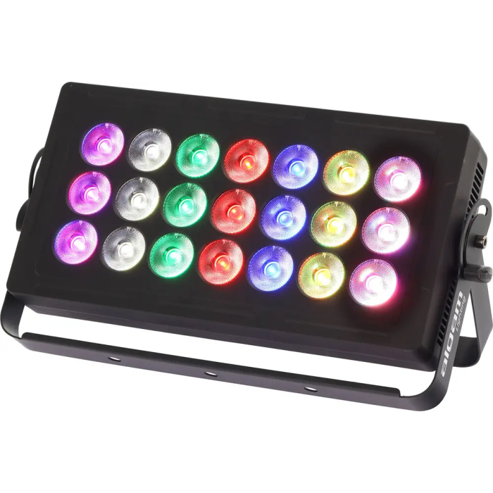 ALGAMLIGHT Wash 21X15W LED RGBW Controlable Profesional para Escenarios y Eventos Potencia 200W
