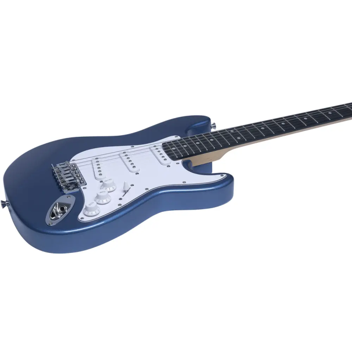 Eko St100 Guitarra Eléctrica Formato 3/4 Tipo Strat - Azul Metálico 3
