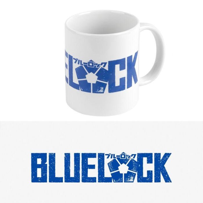Taza Logo Blue Lock 350ml 0 Taza Logo Blue Lock 350ml 0