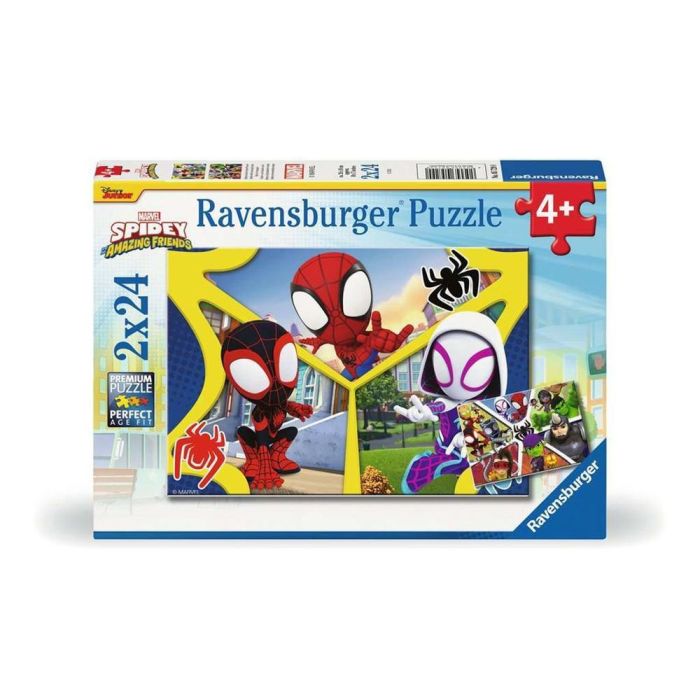 Puzzle Ravensburger Spidey 2x24 Puzzle Ravensburger Spidey 2x24