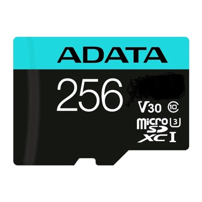 Adata AUSDX256GUI3V30SA2 Tarjeta Micro SDXC 256GB UHS-I U3 Clase 10 V30 A2 para Smartphones/Tabletas Adata AUSDX256GUI3V30SA2 Tarjeta Micro SDXC 256GB UHS-I U3 Clase 10 V30 A2 para Smartphones/Tabletas