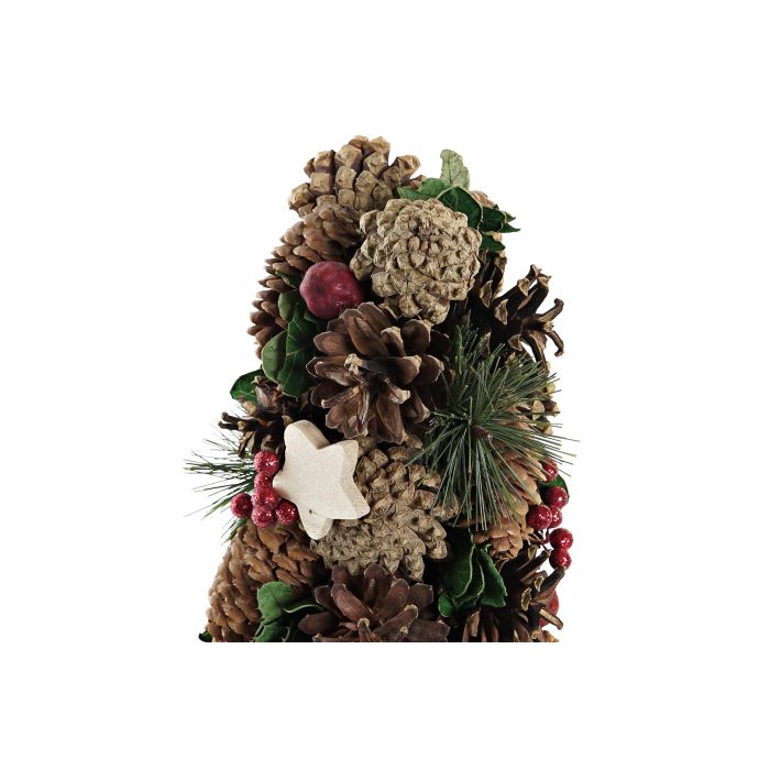 DKD Home Decor Cono de Navidad Tradicional Rojo Verde Piña Porexpan 21x45x21 cm 2 DKD Home Decor Cono de Navidad Tradicional Rojo Verde Piña Porexpan 21x45x21 cm 2