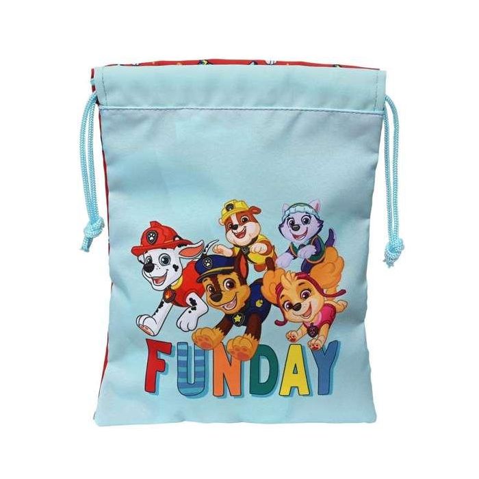 Bolsito de Merienda The Paw Patrol Funday Azul Rojo 1 Bolsito de Merienda The Paw Patrol Funday Azul Rojo 1