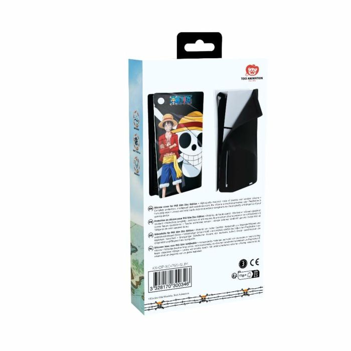 Konix Funda de Silicona para PlayStation 5 Slim - One Piece - PS5 - KON1728085633310 1 Konix Funda de Silicona para PlayStation 5 Slim - One Piece - PS5 - KON1728085633310 1