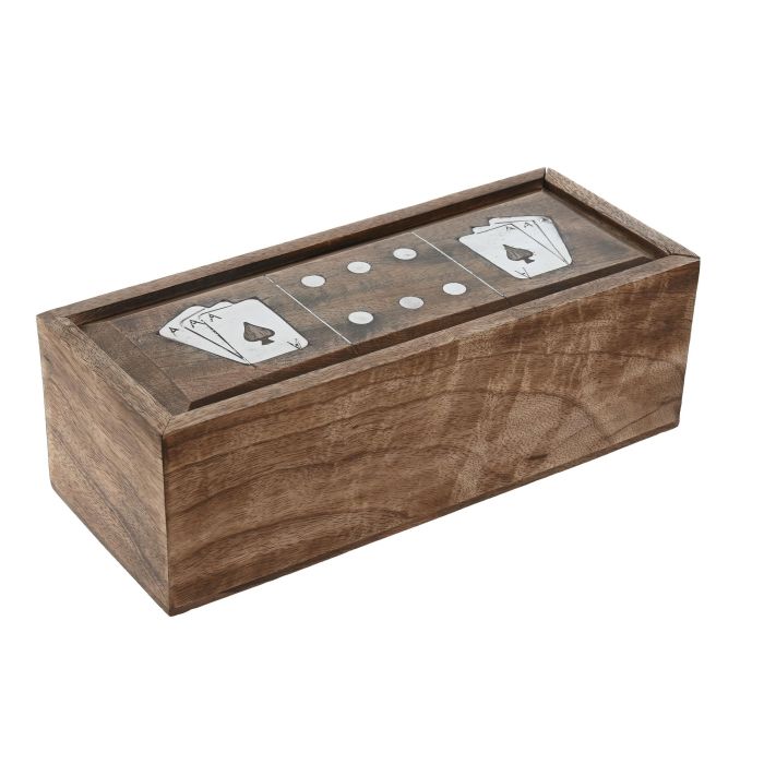 Juego Colonial DKD Home Decor Marron Plateado 10 x 8 x 23 cm Set de 3 (2 Unidades) 1 Juego Colonial DKD Home Decor Marron Plateado 10 x 8 x 23 cm Set de 3 (2 Unidades) 1
