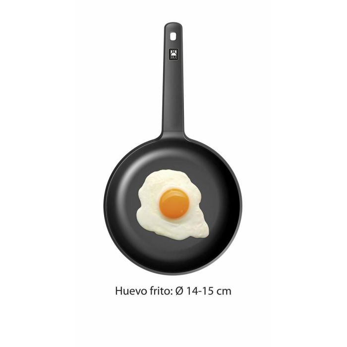 Sartén Wok BRA Sartén Efficient Negro Aluminio Ø 24 cm 4