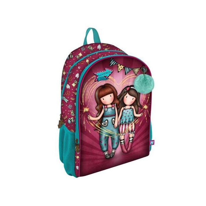 Mochila Escolar Gorjuss Fireworks Granate 31.5 x 40 x 22.5 cm Mochila Escolar Gorjuss Fireworks Granate 31.5 x 40 x 22.5 cm