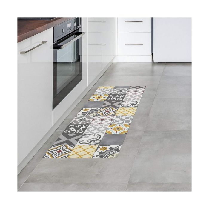Alfombra vinílica Stor Planet Croma Patch Gris 100 % PVC (50 x 140 cm) 1 Alfombra vinílica Stor Planet Croma Patch Gris 100 % PVC (50 x 140 cm) 1