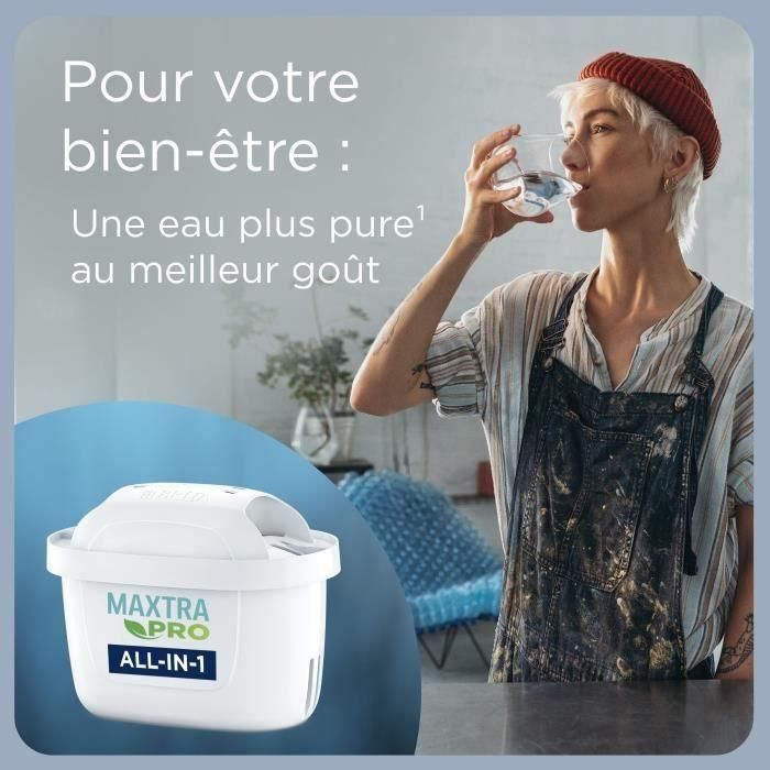 El estilo gris de Filtro de Carafe de Brita (2.4L) incluyó 1 cartucho Maxtra Pro All-in-1 3 El estilo gris de Filtro de Carafe de Brita (2.4L) incluyó 1 cartucho Maxtra Pro All-in-1 3