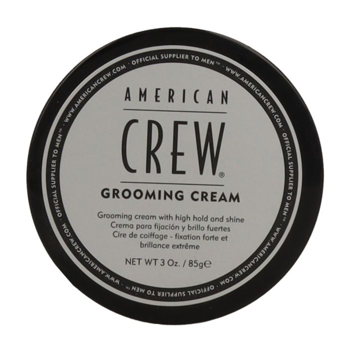 American Crew Grooming Cream - Crema para peinado 85 ml - Mucha fijación con mucho brillo