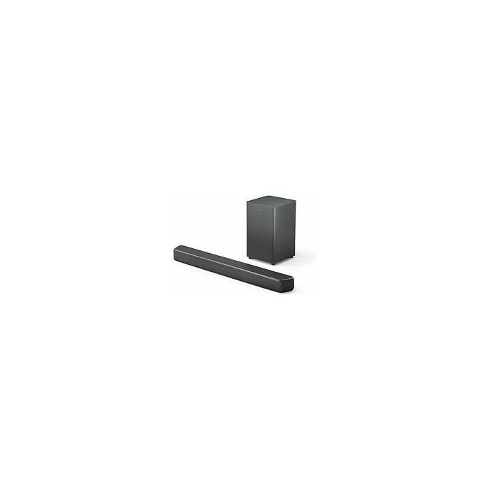 Philips TAB5309/10 Soundbar 2.1 con Subwoofer Inalámbrico, 120W, Dolby Digital/DTS, Bluetooth 5.3, HDMI ARC, Modos Ecualizador, para TV/Cine/Música - Negro