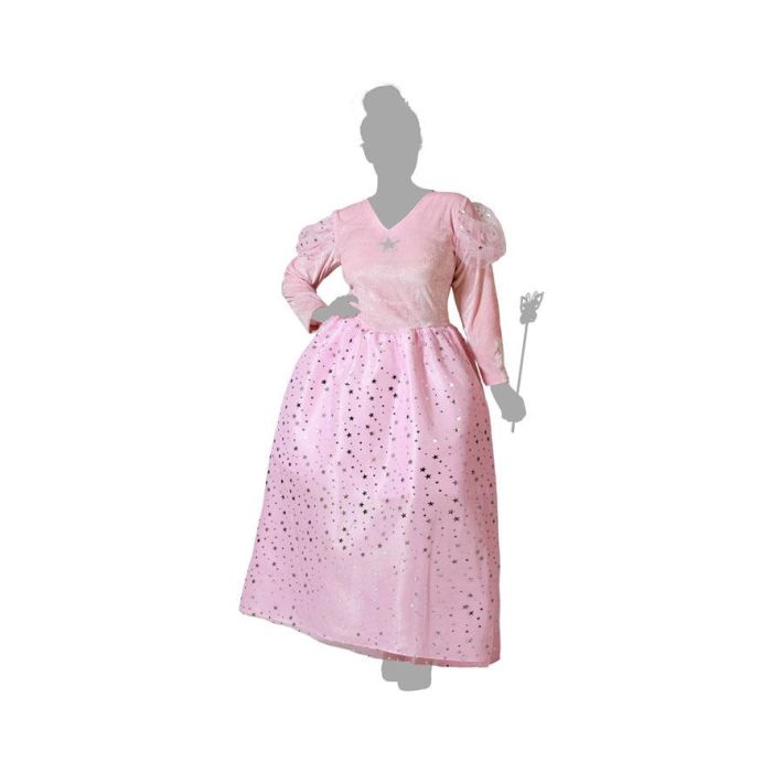 Disfraz Hada Madrina Rosa Mujer XL 4 Disfraz Hada Madrina Rosa Mujer XL 4
