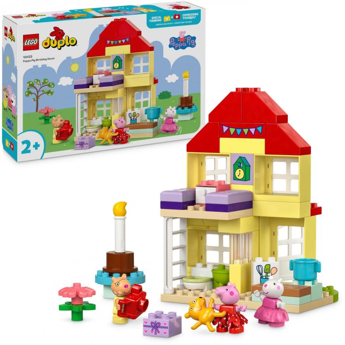 LEGO 10433 DUPLO Fiesta Cumpleaños Peppa Pig Juguete Construcción Niños 2 Años 14