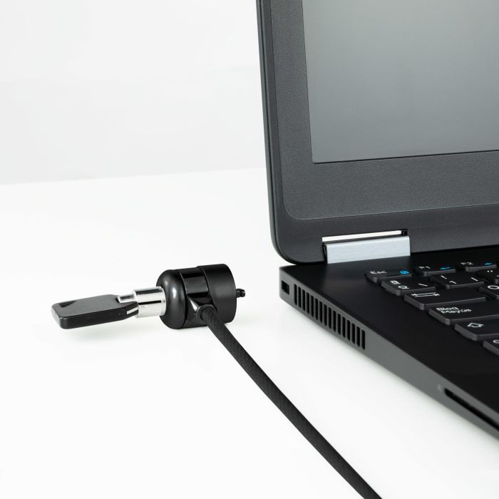 TOOQ Cable de Seguridad T-LOCK con Llave para Portatiles 1.5 metros, Gris Oscuro 3 TOOQ Cable de Seguridad T-LOCK con Llave para Portatiles 1.5 metros, Gris Oscuro 3