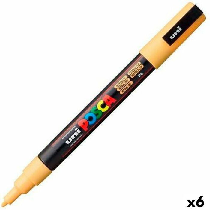 Marcador POSCA PC-3M Albaricoque (6 Unidades) 0 Marcador POSCA PC-3M Albaricoque (6 Unidades) 0