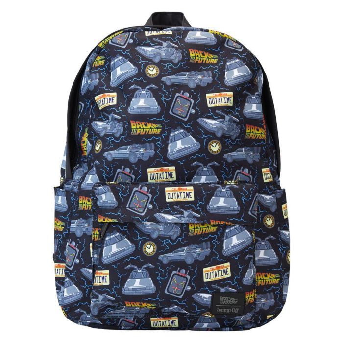 Mochila nylon 40th Anniversary Regreso al Futuro Loungefly 44cm 0 Mochila nylon 40th Anniversary Regreso al Futuro Loungefly 44cm 0