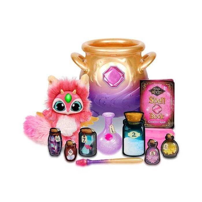 My Magic Mixie Caldero Mágico Rosa - Elabora Pócima para Descubrir Peluche Interactivo con Luz y Sonido (4+ Años) 15 My Magic Mixie Caldero Mágico Rosa - Elabora Pócima para Descubrir Peluche Interactivo con Luz y Sonido (4+ Años) 15
