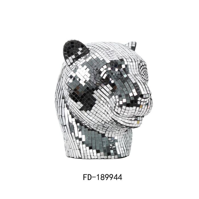 Figura Glam DKD Home Decor Plateado 31 x 32 x 31 cm