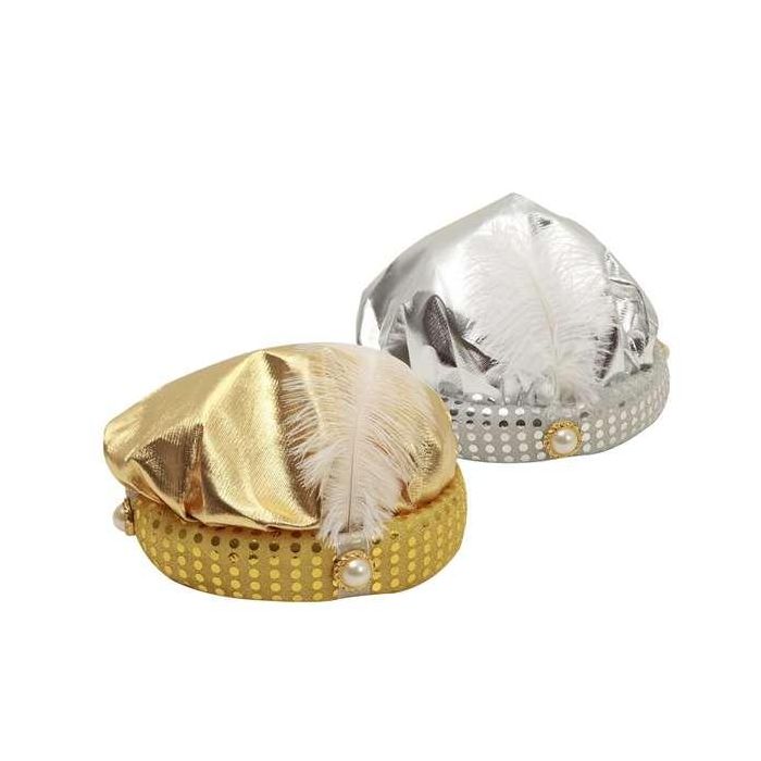 Sombrero de paje dorado 58 cm 0 Sombrero de paje dorado 58 cm 0