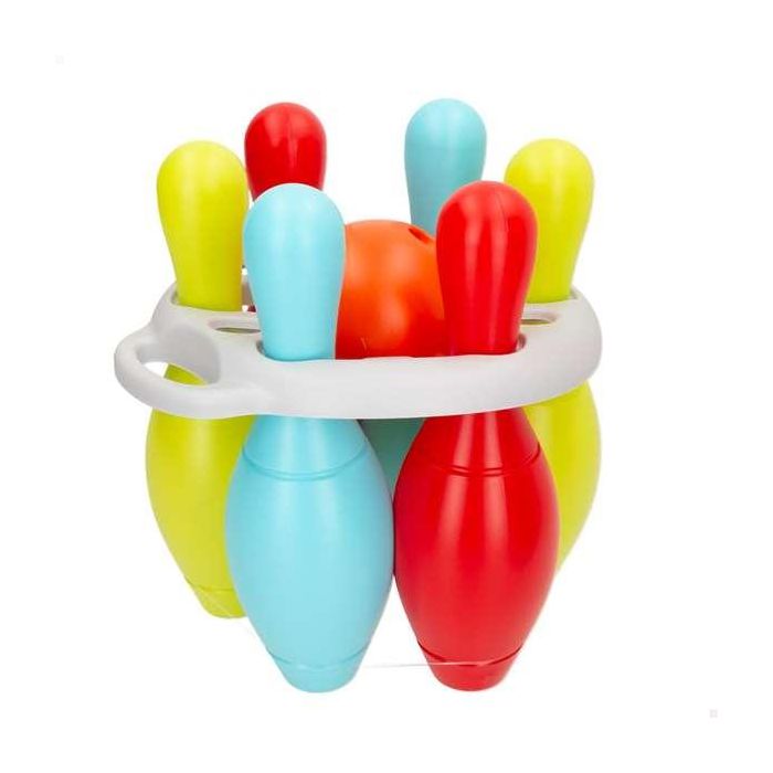 Juego bolos 27 cm en red.incluye 8 piezas. Juego bolos 27 cm en red.incluye 8 piezas.